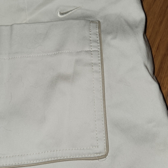 NEW DEADSTOCK VINTAGE NIKE PERFORMANCE GOLF CAPRIS SHORTS SZ6 WHITE WITH TAGS! - Picture 13 of 16